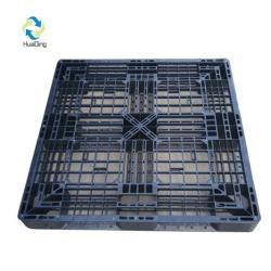 Паллет пластиковый черный евро стиль 1100*1100 односторонний (арт. 25-5081605)