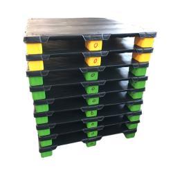 Паллет пластиковый односторонний 4-сторонний вход 1.2Т (арт. 25-5081666)