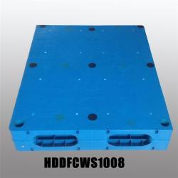 Паллет пластиковый двусторонний усиленный 4-сторонний 1000x800 мм (арт. 25-5081706)