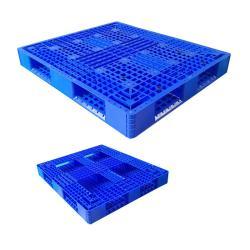 Паллеты пластиковые HDPE односторонние с открытой декой (арт. 25-5081731)