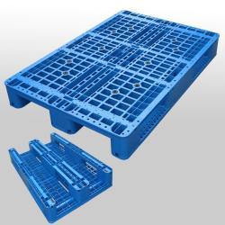Паллет пластиковый HDPE евро 4-сторонний для склада (арт. 25-5081733)