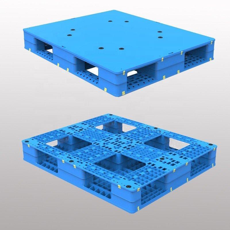 Паллеты евро пластиковые прочные 4-сторонние для склада (арт. 25-5081749)