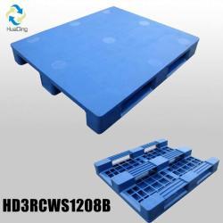 Паллет пластиковый усиленный односторонний 4-х входной (арт. 25-5081780)