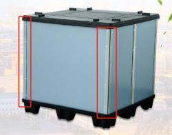 Ящик паллетный складной пластиковый для напитков (арт. 25-5081794)