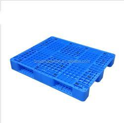 Паллеты HDPE синие прочные под лого экспортные 4-сторонние (арт. 25-5081804)