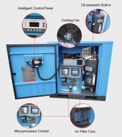 Компрессор винтовой электрический 8-13 бар для промышленности (арт. 25-5082005)