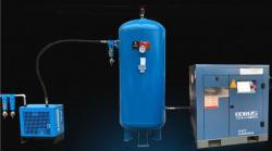 Компрессор винтовой воздушный 7.5 кВт 10 л.с. с осушителем (арт. 25-5082046)