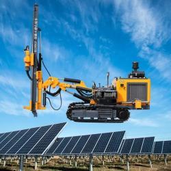 Машина для забивки свай гусеничная с RTK GPS (арт. 25-5082056)