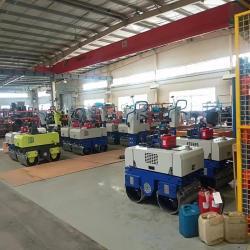 Каток ручной гидравлический двухвальцовый вибрационный (арт. 25-5082406)