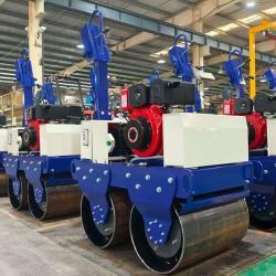 Каток дорожный ручной двухвальцовый механический 0.5 тонны (арт. 25-5082416)