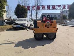 Каток дорожный двухколесный вибрационный мини дизель/бензин (арт. 25-5082519)