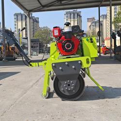 Каток вибрационный одновальцовый 300кг ручной мини (арт. 25-5082528)