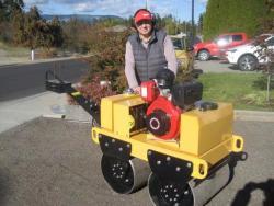 Каток дорожный двойной барабан водяное охлаждение асфальт (арт. 25-5082558)