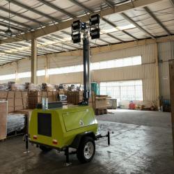 Световая башня мобильная дизельная 9м 4*400W для стройки (арт. 25-5082562)