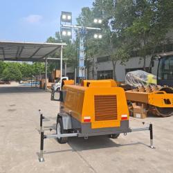 Мобильная гидравлическая осветительная башня 9м 1600W LED (арт. 25-5082675)
