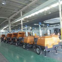 Световая башня портативная 4*400W 7M IP65 дизельная (арт. 25-5082678)