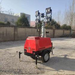 Мачта осветительная мобильная LED 400W гидравлическая 9м (арт. 25-5082696)