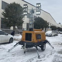 Световые башни аварийные 7м 9м 4*400W с дизельным генератором (арт. 25-5082699)