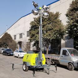 Генератор дизельный мобильный с LED прожекторами 9 м (арт. 25-5082702)