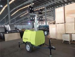 Мобильная гидравлическая светодиодная осветительная башня 7м 9м (арт. 25-5082709)