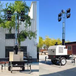 Осветительная башня электрическая гидравлическая LED 7м (арт. 25-5082720)