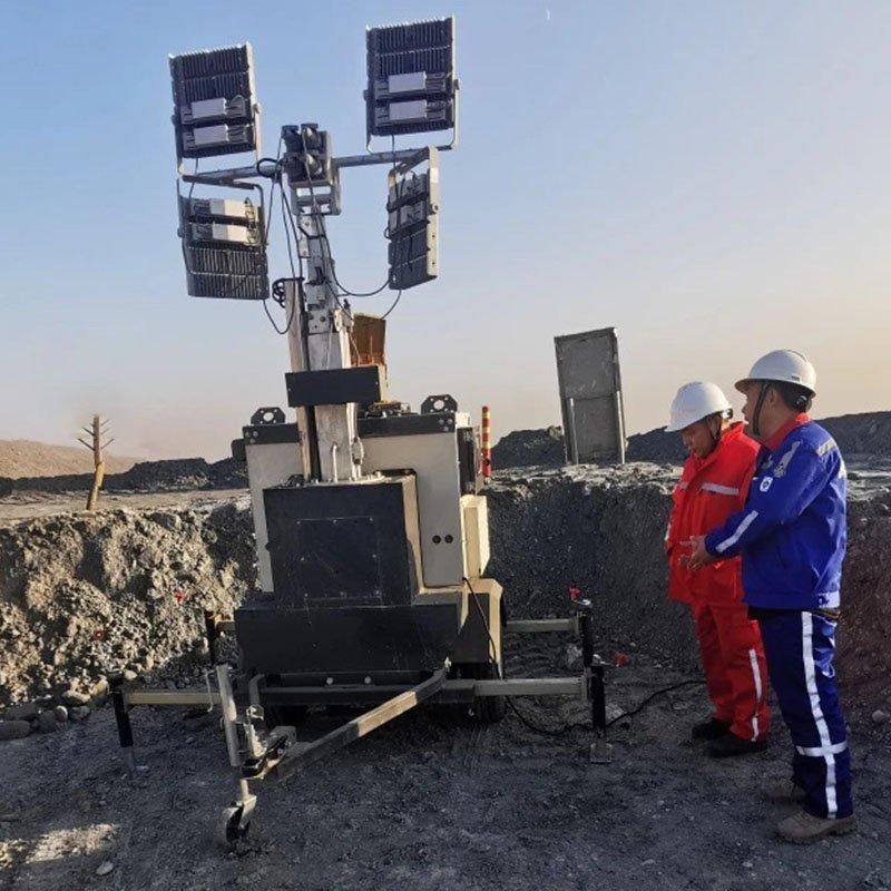 Мачта осветительная гидравлическая 9 м с генератором Kubota (арт. 25-5082752)