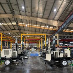 Мачта осветительная гидравлическая 9 м с генератором Kubota (арт. 25-5082752)