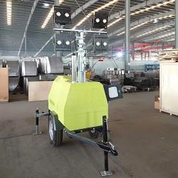 Мобильная телескопическая световая башня с дизельным генератором (арт. 25-5082768)