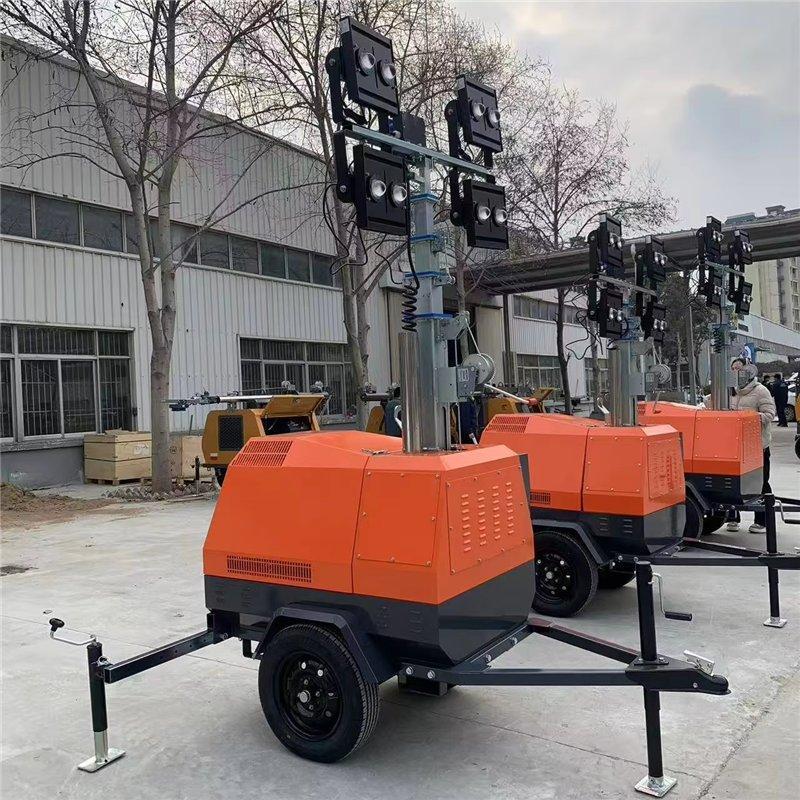 Осветительная башня передвижная LED 7M 9M 4X400W дизельная (арт. 25-5082775)