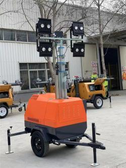 Осветительная башня передвижная LED 7M 9M 4X400W дизельная (арт. 25-5082775)