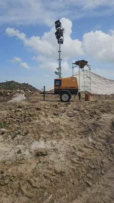 Осветительная башня мобильная 4LED 7м дизельная 400W (арт. 25-5082809)