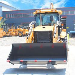 Погрузчик экскаваторный 4x4 с отвалом для снега (арт. 25-5082897)