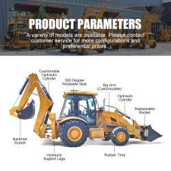 Экскаватор-погрузчик прицепной землеройный новый (арт. 25-5082914)