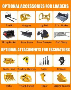 Экскаватор-погрузчик прицепной землеройный новый (арт. 25-5082914)