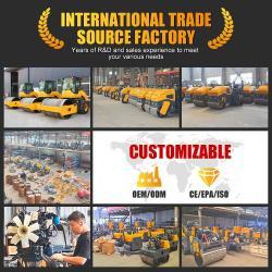 Каток вибрационный двухвальцовый гидравлический для асфальта (арт. 25-5082940)