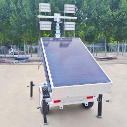 Башня освещения светодиодная 9м с солнечной панелью и прицепом (арт. 25-5082959)