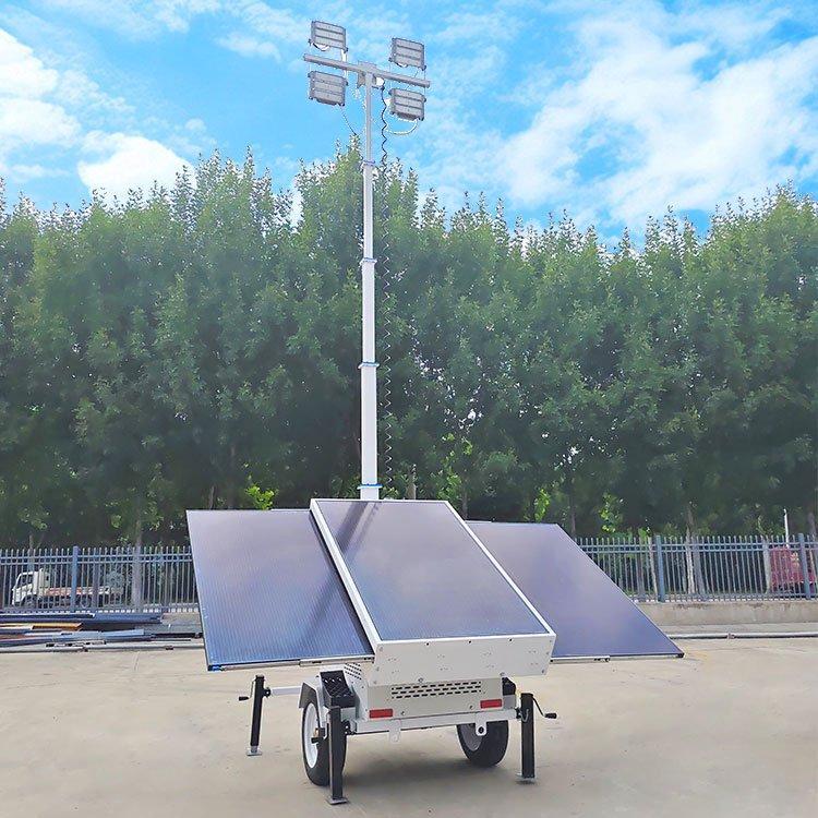 Осветительная башня мобильная солнечная 360° 4*100W LED 9 м (арт. 25-5082976)