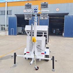 Осветительная башня мобильная солнечная 360° 4*100W LED 9 м (арт. 25-5082976)