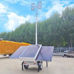 Мобильная солнечная световая башня с гидравлической мачтой 9 м (арт. 25-5082980)