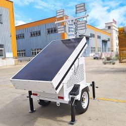 Осветительная башня светодиодная солнечная с мобильным управлением (арт. 25-5082982)