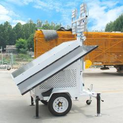 Световая башня мобильная многофункциональная солнечная (арт. 25-5082990)