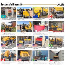 Каток дорожный вибрационный 6000 кг с гидроприводом Huade (арт. 25-5083004)