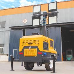 Осветительная башня мобильная светодиодная 7м солнечная и DC (арт. 25-5083053)