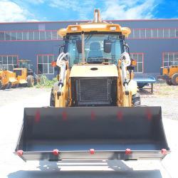 Экскаватор мини 4x4 с фронтальным погрузчиком и обратной лопатой (арт. 25-5083059)