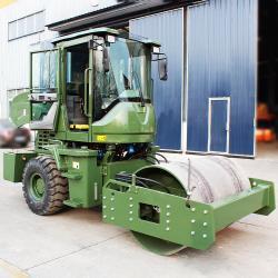 Каток дорожный вибрационный двухвальцовый с двигателем и насосом (арт. 25-5083138)