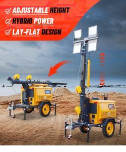 Осветительная башня мобильная гидравлическая 9 м (арт. 25-5083171)