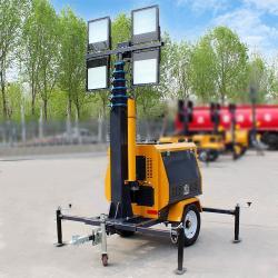 Осветительная башня мобильная 9м 4x400W светодиодная уличная (арт. 25-5083184)