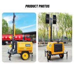 Осветительная башня мобильная электрическая 9 м для улицы (арт. 25-5083185)