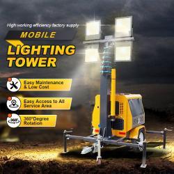 Башня световая телескопическая портативная 9м для гидропоники (арт. 25-5083187)