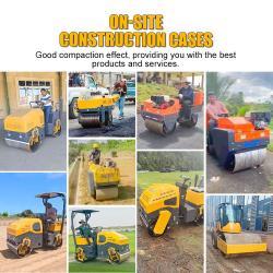 Каток дорожный гидравлический вибрационный с двойным барабаном CE (арт. 25-5083204)